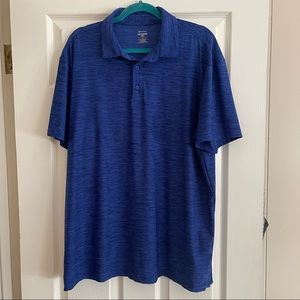 Blue Men’s Athletic Polo